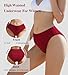IROCUE Womens Cotton Underwear High Waisted Underwear for Women Pack Soft Strech Breathable High Leg Panties Multicolor-XXL