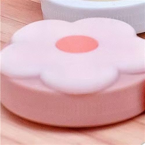 Cinta métrica flexible portátil para medir contorno corporal y ropa rosa 4