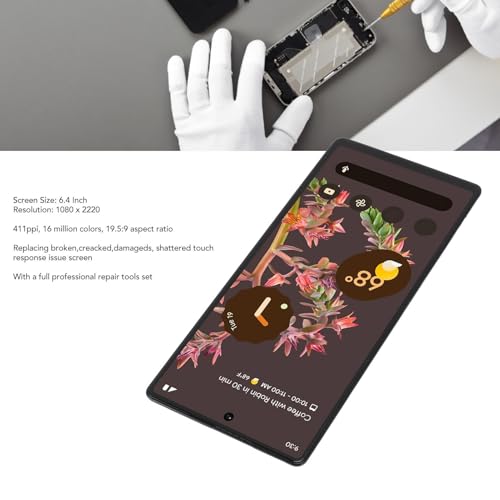 Phone Screen Replacement for 6 5G GB7N6 G9S9B16, Touch Display Digitizer Assembly Repair Parts, Resolves Various Screen Issues - Image 2