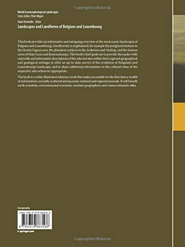 Landscapes and Landforms of Belgium and Luxembourg
