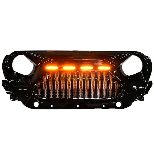 Image of KMH Grill for Mahindra Thar, Black