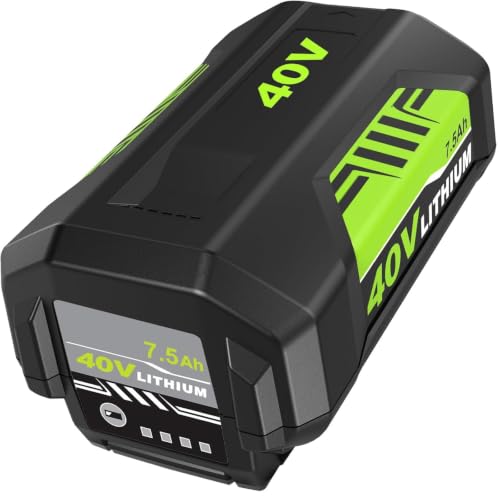 7500mAh OP4026 1 Pack Replacement Battery Compatible with Ryobi 40V Battery
