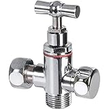 Robinet d'arrêt 3 voies - F 3/8' - M 3/8' - Sanitie-Jet® - Riquier