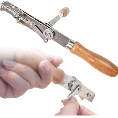 Pistola de tufting manual de manivela y aguja de perforación para alfombras en bucle