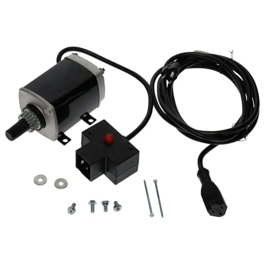 New 120V Electric Starter Replacement for Tecumseh Engine HMSK LH OH OHM110 OHSK CCW 33329E, HHM80-190012, 190013C, 190014C, 33329B, 72403600, 33329, 33329A, 33329C, 33329D, 37000, STC0016, 41022030