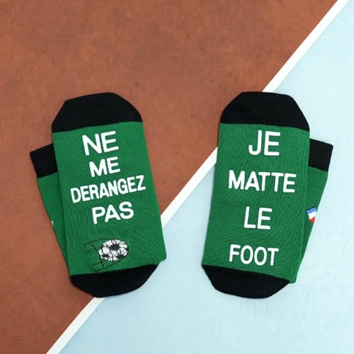 Chaussettes Humour Homme Cadeau Foot Humoristiques Personnalisées Rigolotes – vue 3