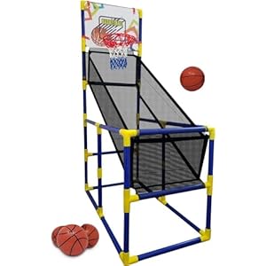 Kids Basketball Hoop Arcade Game, with 4...