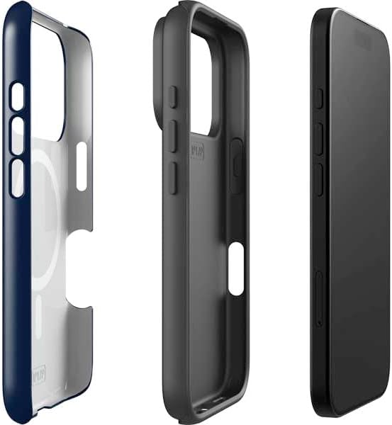 Skinit Impact Phone Case Compatible with iPhone 17 Pro Max Magsafe - Officially Licensed University of Michigan M Logo Design