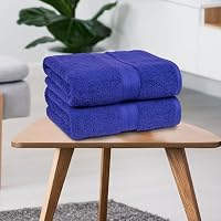 Amazon Basics Badetuch, 100% Baumwolle, Farbecht, Saugfähig, 140cm x 70cm, 2er-Pack – Ansicht 7