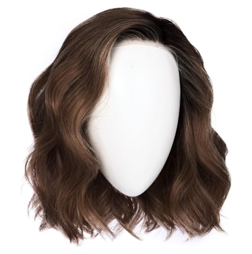GABOR Dress Me Up Shoulder-Length Pageboy Layered and Wavy Wig by Hairuwear, Average Cap, GF4-6 Black Coffee
