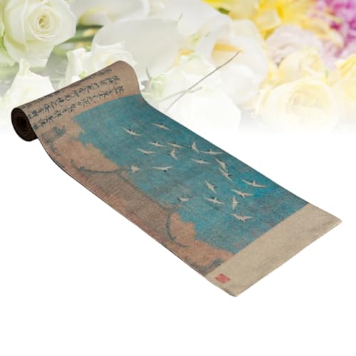 Nappe chinoise résistante en coton lin pour protéger votre table