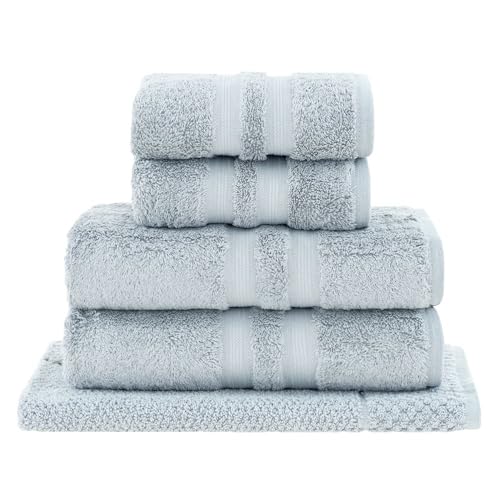 Jogo de Toalhas Buddemeyer Algodão Egípcio Gigante Azul 5 peças