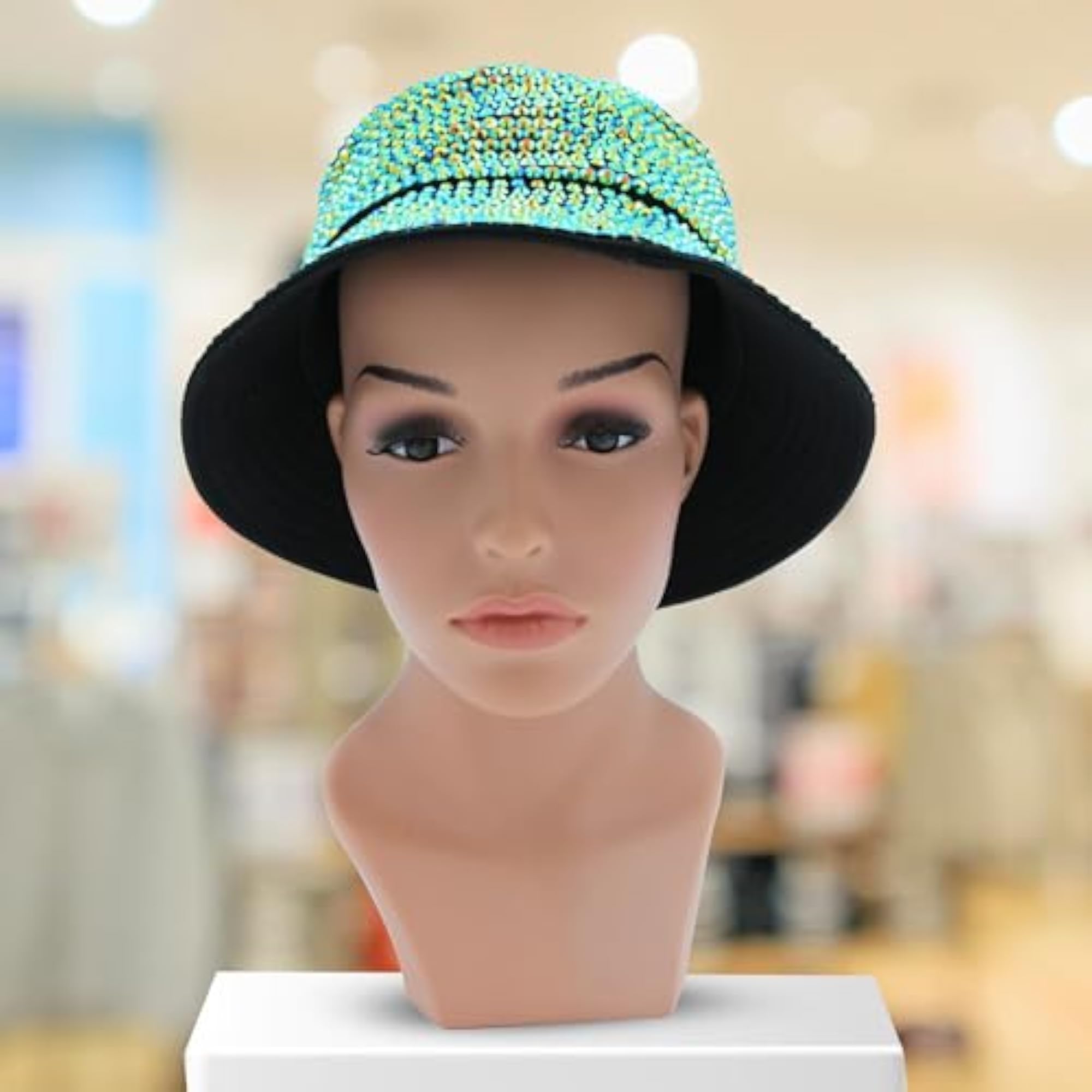 Female Plastic Mannequin Head - 13" Height