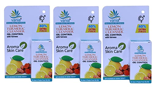 Vania Lemon Turmeric Cleanser 25 Gram (A Set Of 3 Pcs)