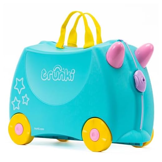 Trunki Ride-On resväska enhörningen