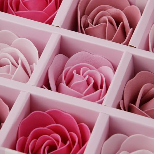 キューフラ ソープフラワー 入浴剤 バスフレグランス Colors ピンク