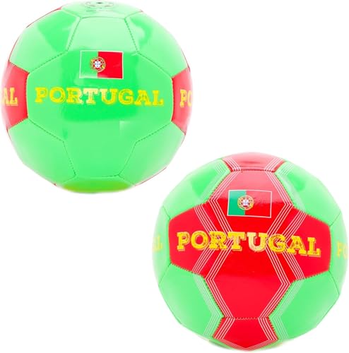 Toyland® Portogallo Calcio a tema country (8 libbre/taglia 5) - Euro e Coppa del mondo - Giocattoli da esterno - 14 stili disponibili - (Portogallo)