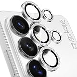 Tensea (3+2PCS Compatible with Samsung Galaxy S26 Ultra Camera Lens Protector, 9H Tempered Glass Camera Cover Screen Protector Metal Individual Ring [Installation Tray][Case Friendly]