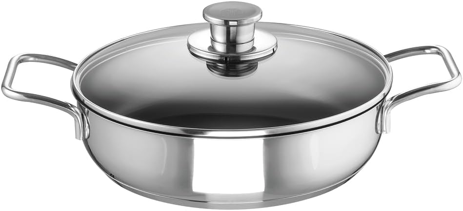 Green Life Edena 28 cm Sauté Pan with Glass Lid