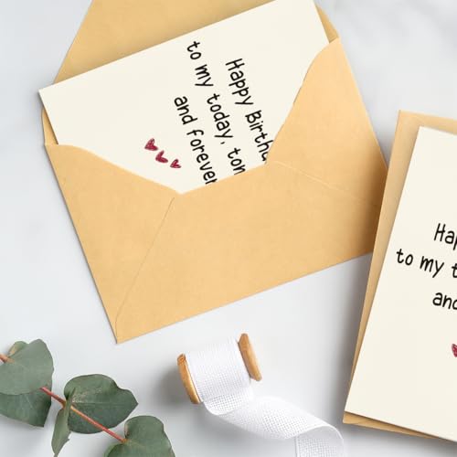 image for WowBefun Birthday Card & Gifts for Husband, Boyfriend, Him, Wife, Girl