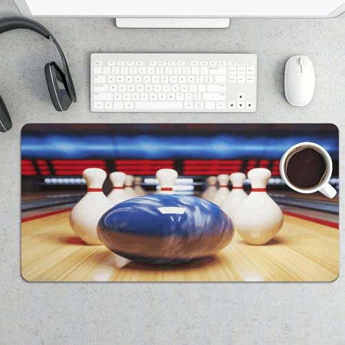 Bowling Desk Pad con Base de Goma Grande 30x60 cm miniatura 5