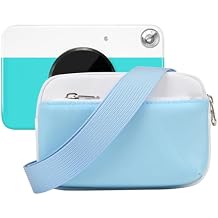 Travel Carry Case Protective Bag for Digital Instant Print Camera Case Storage Bag with Shoulder Strap Camera Accessories Pouch
