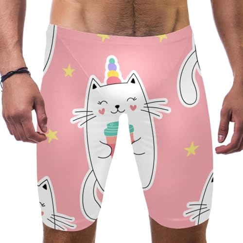 Bañador para hombre nadador jammers de entrenamiento y racing largo