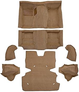 Automotive Carpet Compatible with 1977 Datsun 280Z, 2-Seater Complete Kit, with Wheel Wells and Shock Covers 2004-Blue Neon Cut Pile