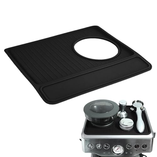 Generic - Silicone imperméable à l'eau et à la chaleur – Tapis de bourrage expresso, tapis de bourrageante pour cafés, tampur les amateurs d'espresso, tapis de comptoir pour la cuisine à domicile, Bar, café