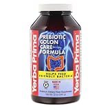 Yerba Prima Prebiotic Colon Care Formula Powder, 12 Ounce - Premium Dietary Fiber Supplement, Gluten Free, Made in USA, Non-GMO