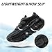 Hitmars Zapatillas Running Hombre Deporte Running Casual Deportivas Trail Running Zapatos Deportivos Transpirables A1 Negro EU44 Imagen de Hitmars Zapatillas Running Hombre Deporte Running Casual Deportivas Trail Running Zapatos Deportivos Transpirables A1 Negro EU44