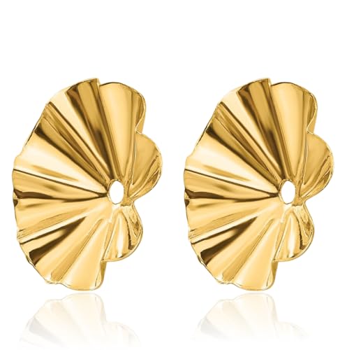 14K Solid Yellow Gold Earring Jackets for Studs2