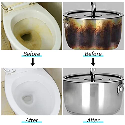 Hongway 4 Pack Pumice Stone For Toilet Cleaning With Extra Long Handle, Pumice Scouring Pad Pumice Stick Cleaner For Cleaning Toilet, Bathtubs, Kitchen Sink, Grill, Household #TOP4