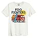 Price comparison product image Amplified Foo Fighters Collection - Camper Van Men's T-Shirt Cream XXL 100% Cotton Regular