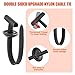 220 PCS 2026 New Upgrade Nylon Universal Cable Tie Buckle, with Clear Storage Box, Double-Sided Style Cable Tie Buckle, 5.91IN Extended Length Zip Tie for Car Repair (Fender, Bumper, Trunk Liner)