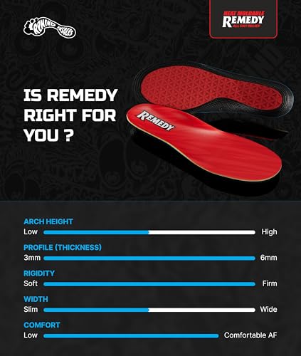Plantillas Remind Remedy Impact Talla 13-13.5 Rojo miniatura 5