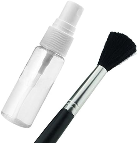 Professional Camera Cleaning Kit for Optical Lens and DSLR Cameras - Canon, Nikon, Pentax, Sony, Samsung, Fuji, etc. - Cleaning Tools and Accessories (Empty Reusable Spray Bottle)