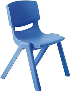 Silla infantil mariposa, apilable, multicolor azul Talla:H 26 cm