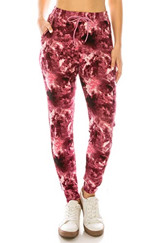 Image of Leggings Depot Premium Jogger Women's Popular Print High Waist Track Pants(S-XL)