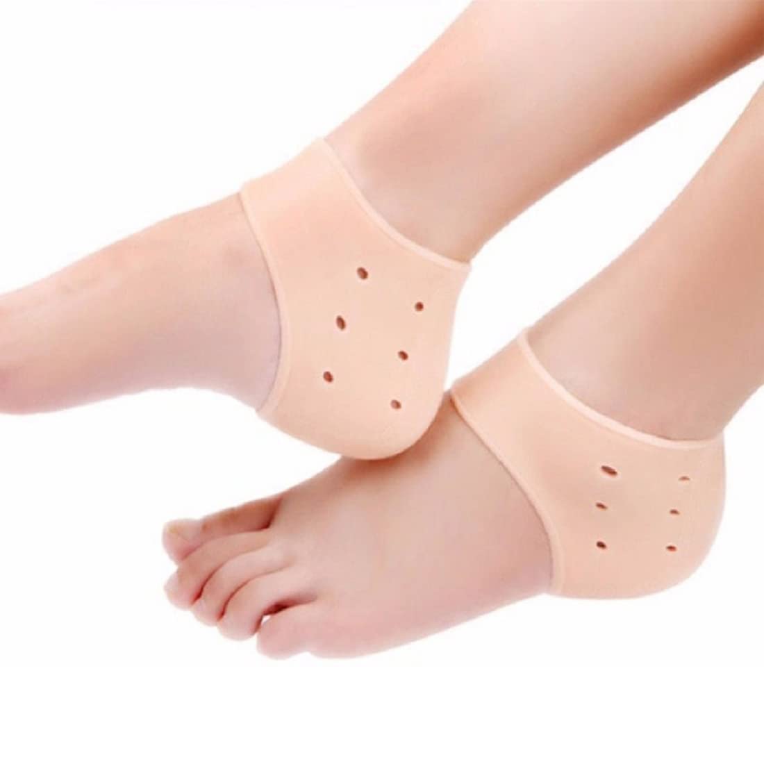 Maharsh 3 Pair Silicon Moisturizing Heel Fore foot & foot Swelling Pain Relief Foot Support to Eliminate cracks (Forefoot) (B07ML1GFYK) Amazon Price History, Amazon Price Tracker