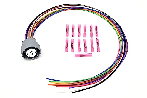 Michigan Motorsports 4L80E Transmission Harness Pigtail Connector | Fits GM 4L80 4L80E Transmissions | Direct Replacement Wiring Repair Plug | 24