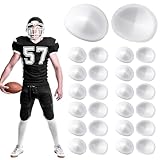 Meooeck 12 Pair Low Rise Knee Pads White Inserts Light Knee Pad Saver for Youth Men Women Kids Adult Football Basketball Volleyball