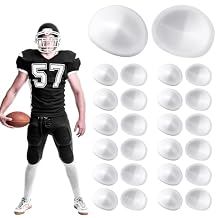 Meooeck 12 Pair Low Rise Knee Pads White Inserts Light Knee Pad Saver for Youth Men Women Kids Adult Football Basketball Volleyball