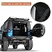 Hooke Road JKU Rear Trunk Upper Locking Storage Box Security Organizer for 2007-2018 Jeep Wrangler JK Unlimited 4-Door Hardtop, Interior Rooftop Cargo Carrier