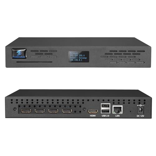 TBS2804X 4K 30Hz H.265 and H.264 4 Channels HDMI Video Encoder