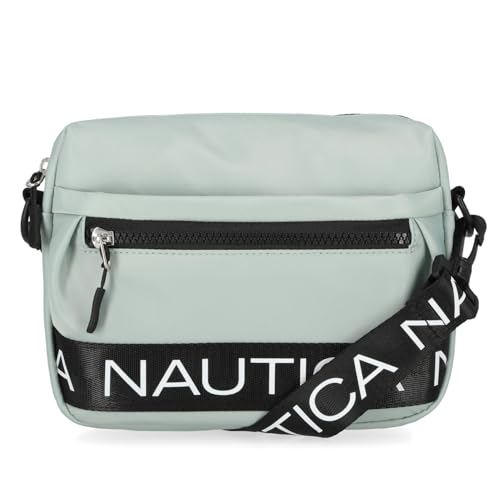 Image of Nautica Nylon Bean crossbody /Belt Bag adjustable shoulder strap