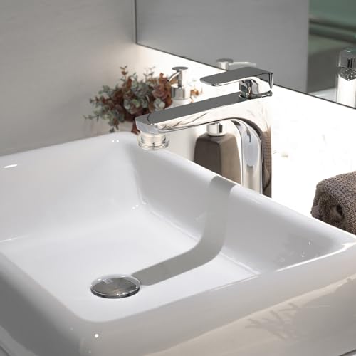 Hibbent M16.5-M22 Messing Wasserhahn Belüfter Anschluss, Außengewinde Bad Wasserhahn Adapter für Spüle Wasserreiniger Adapter Belüfter