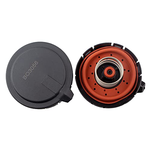 BOXI (Set of 2) Crankcase Vent Valve PCV Pressure Regulating Valve Compatible for BMW 545i 550i 645Ci 650i 745i 745Li 750i 750Li Alpina B7 X5 4.4i 4.8i 4.8is xDrive48i |Replace 11127547058 14506018001