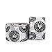 Goat Tape Scary Sticky Premium Athletic/Weightlifting Tape, White & Black, 2 Rolls