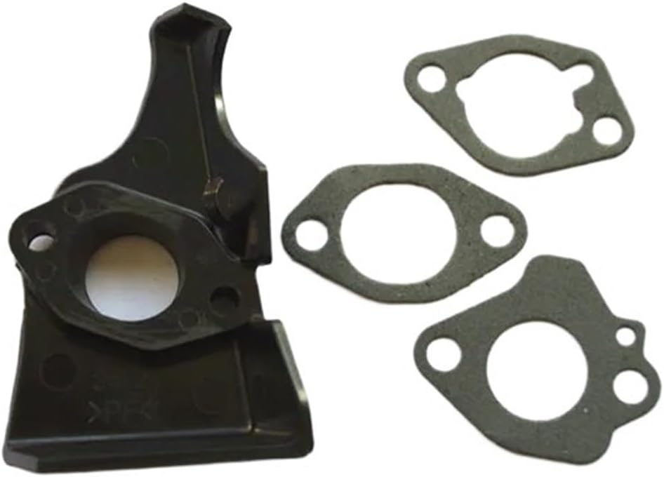 Compatible Intake Gasket Set Compatible with EX17 EX21 SP170 EX170 Carb Rubber Spacer Adapter and Carburetor Insulator(Insulator and 3 GSK)